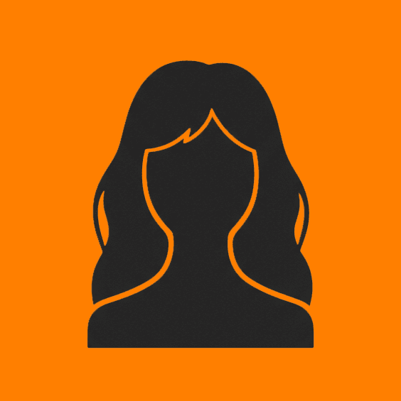 Portraitplatzhalter weiblich